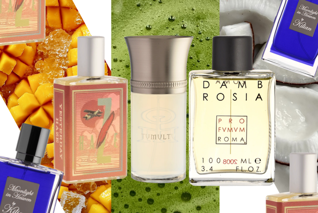 Tumultu con coco, D’Ambrosia con mango, Yesterday con té verde y Moonlight in Heaven con arroz