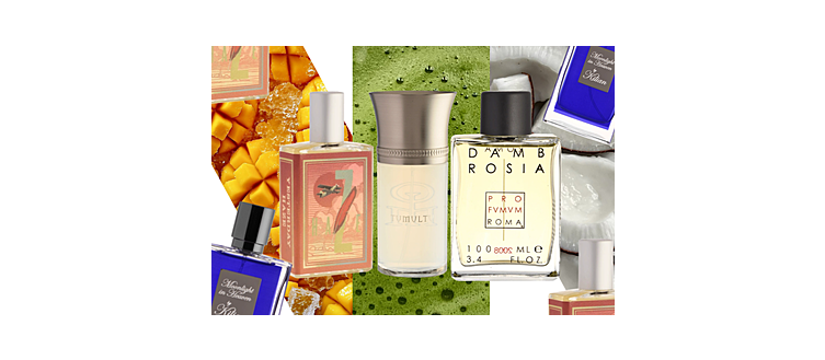 Tumultu con coco, D’Ambrosia con mango, Yesterday con té verde y Moonlight in Heaven con arroz